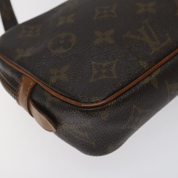 Authentic LOUIS VUITTON Monogram Marly Bandouliere Shoulder Bag M51828 LV - Picture 8 of 16